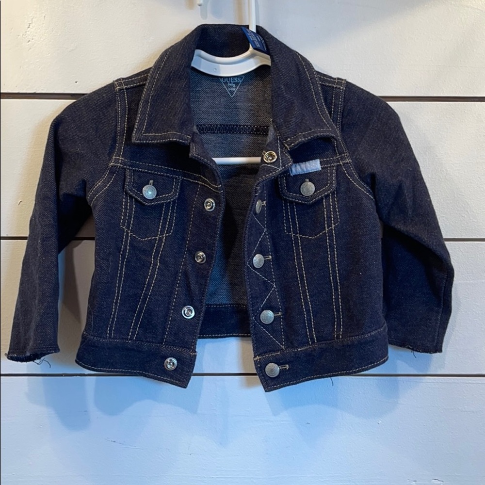 Guess baby, soft denim jacket 3-6 Month